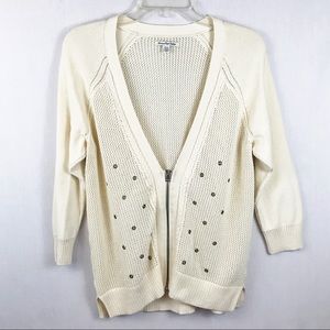 American Eagle Outfitters Cream cardigan